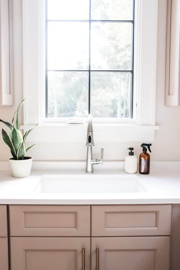 laundry room custom cabinetry