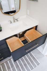 dream bathroom custom cabinetry